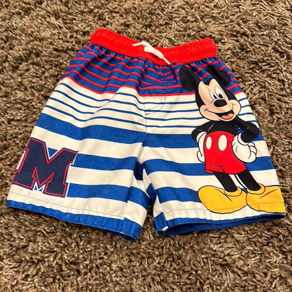 Disney Mickey Swim Trunks size 2